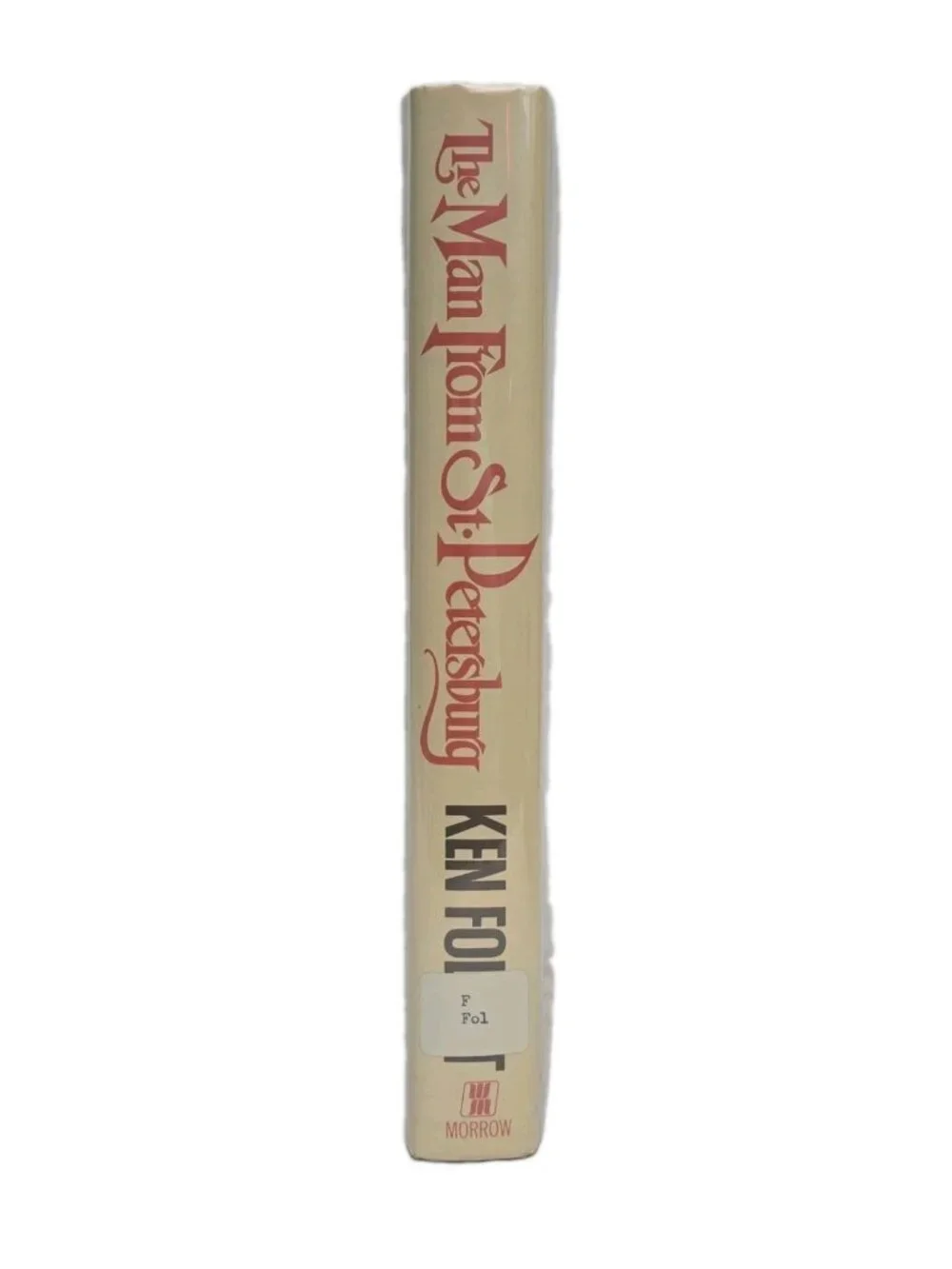 Ken Follett. The Man from St. Petersburg. Hardcover Vintage Book 1982
